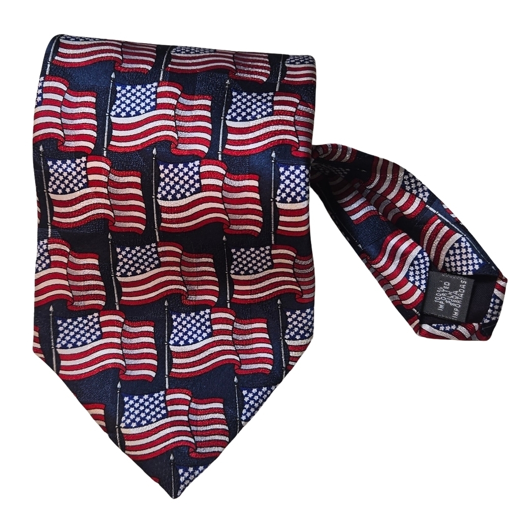 Patriotic American Flag Tie, USA, Traditions